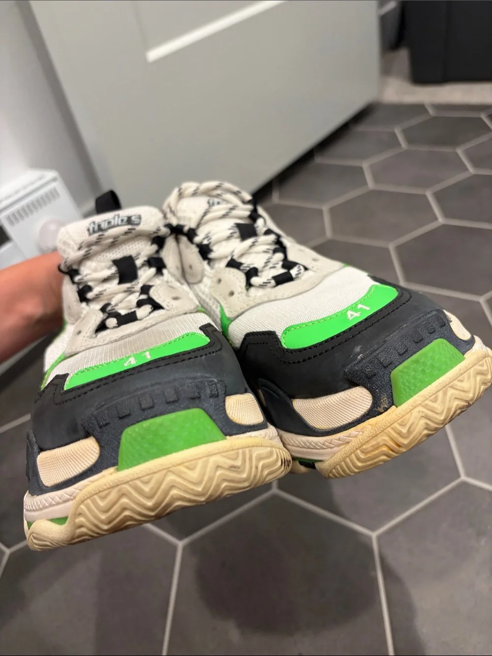 Balenciaga colorblock pattern